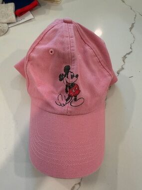 Disney Pink Hat with Parks Label